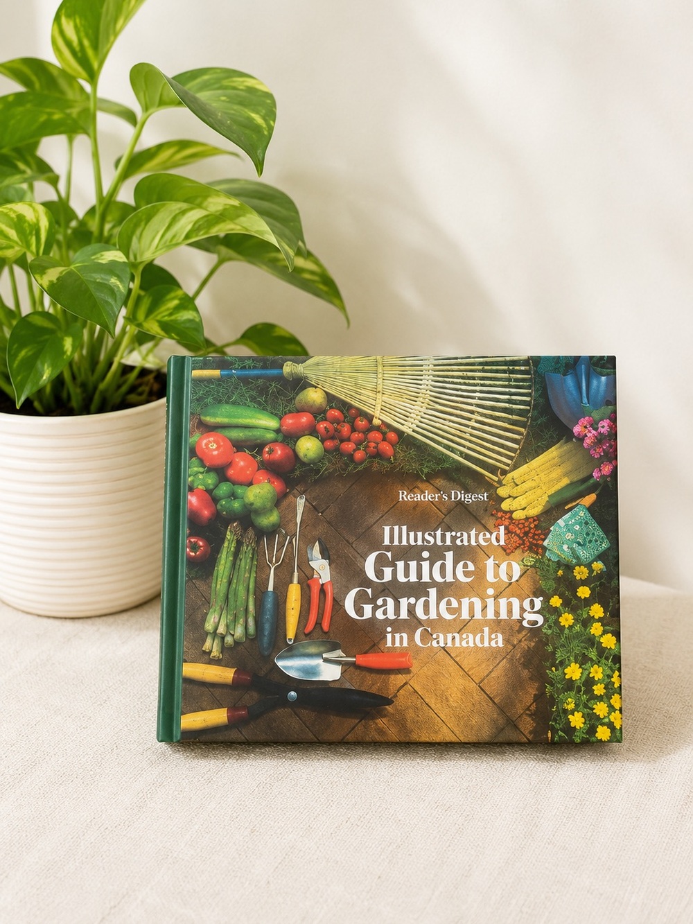 Reader's Digest Illustrated Guide to Gardening in Canada Hardcover Coffee Table